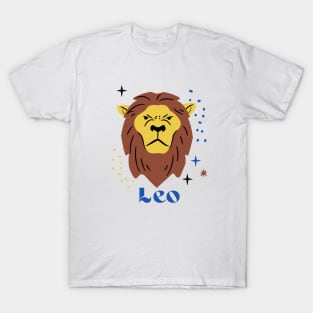 Leo Star Sign Birthday Mud T-Shirt